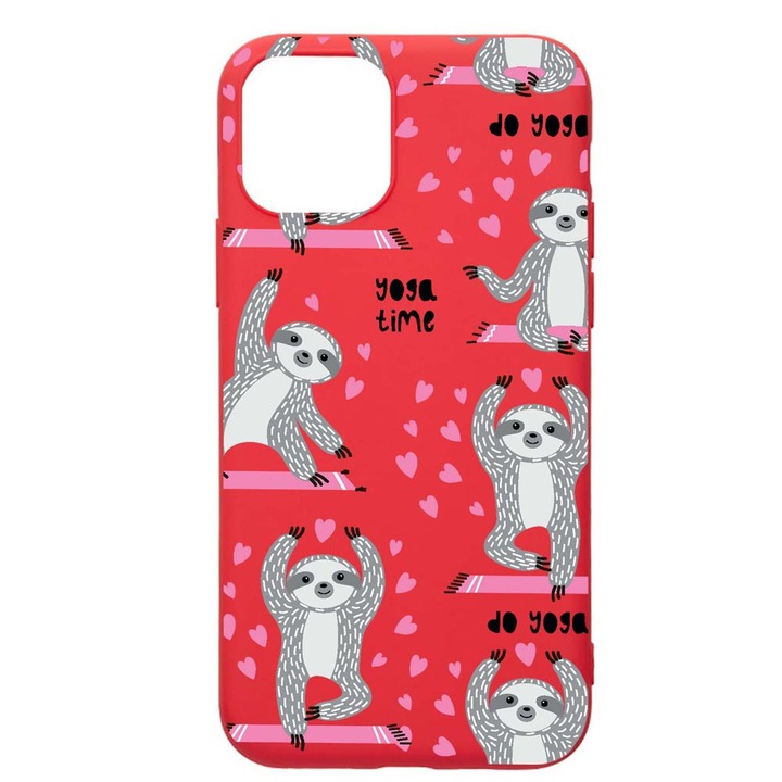 Husa Silicon, Compatibila Cu Apple iPhone 13 Pro, Yoga Time, rezistenta la uzura, R 780