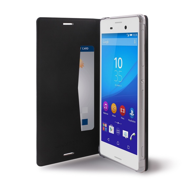 Калъф/стойка PURO BOOKLET, За Sony Xperia M4 Aqua