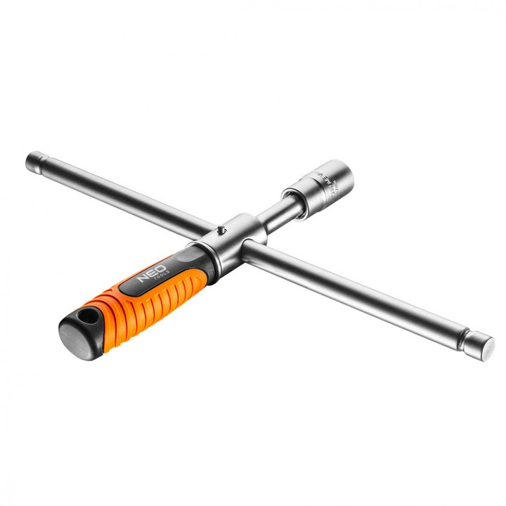 Neo kereszt kerékkulcs, szétszedhető 17 / 19mm