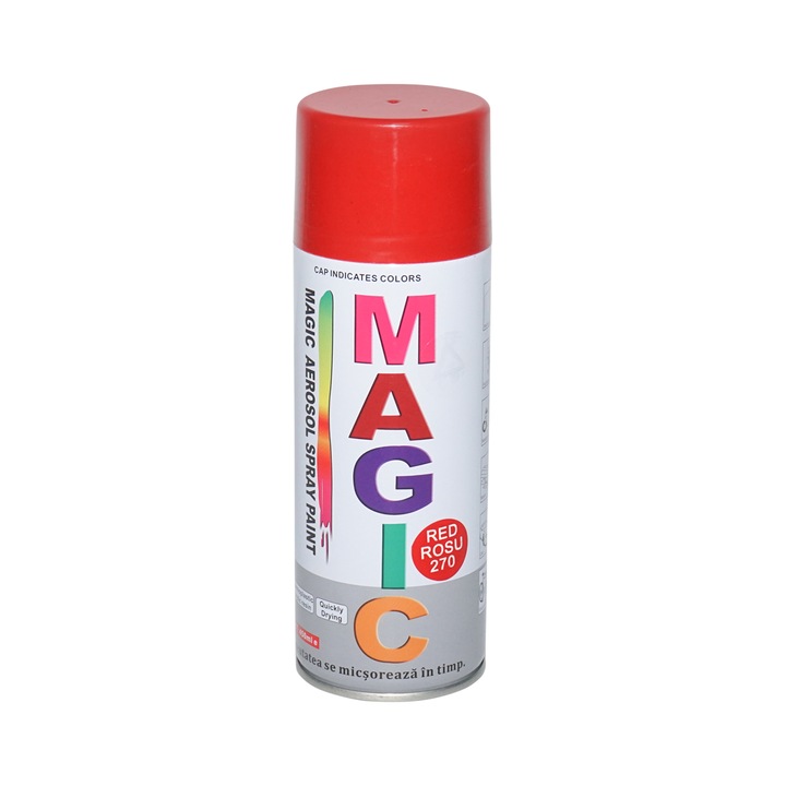 Spray vopsea Magic rosu 270 450 ml