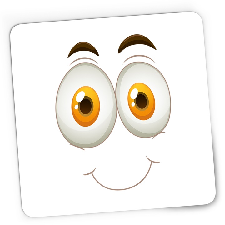 Mousepad Gaming Roblox Twitter Platforms Studio Smiley Face, 21x19 cm