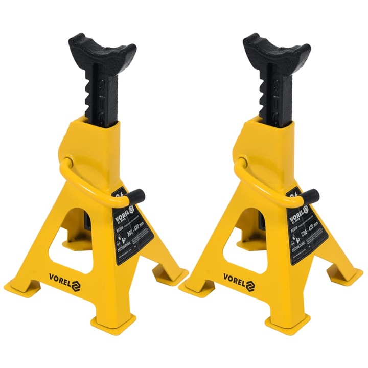 Комплект Стойки за автомобил VOREL, 23 x 20 x 36 см, 2 бр