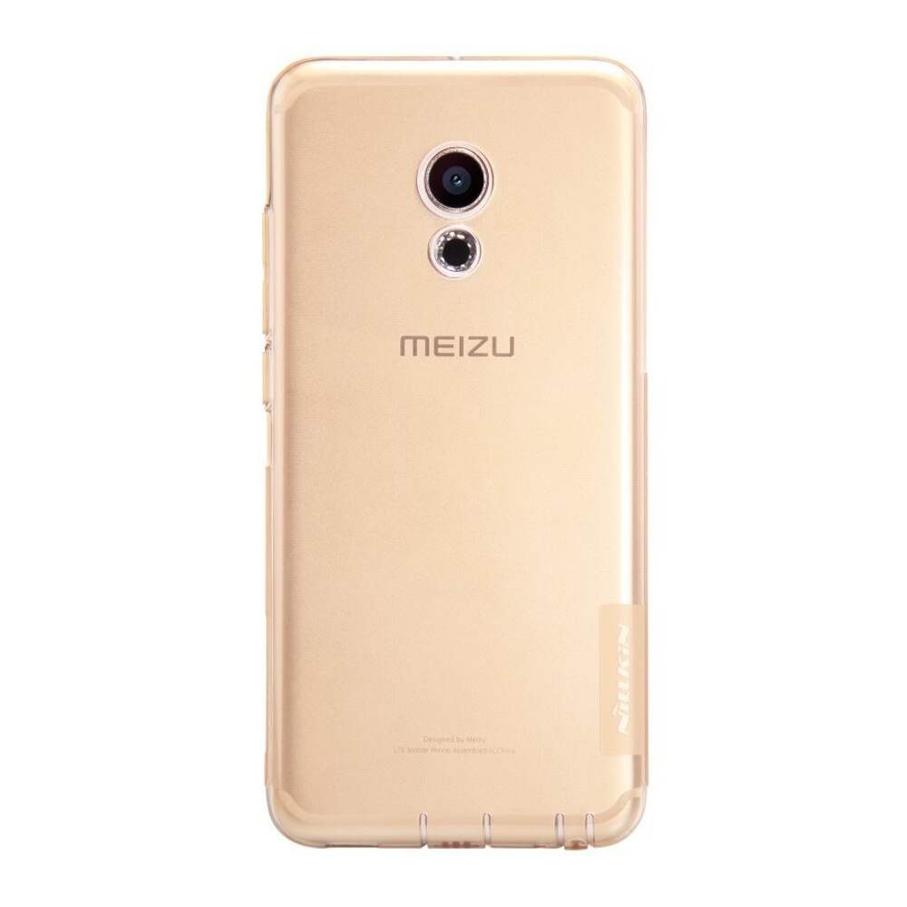 Capac protector din silicon Nillkin pentru Meizu Pro 6, auriu