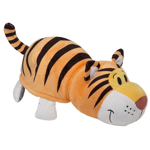 Mascota Jay At Play FlipaZoo 32 cm - Tigru si Elefant