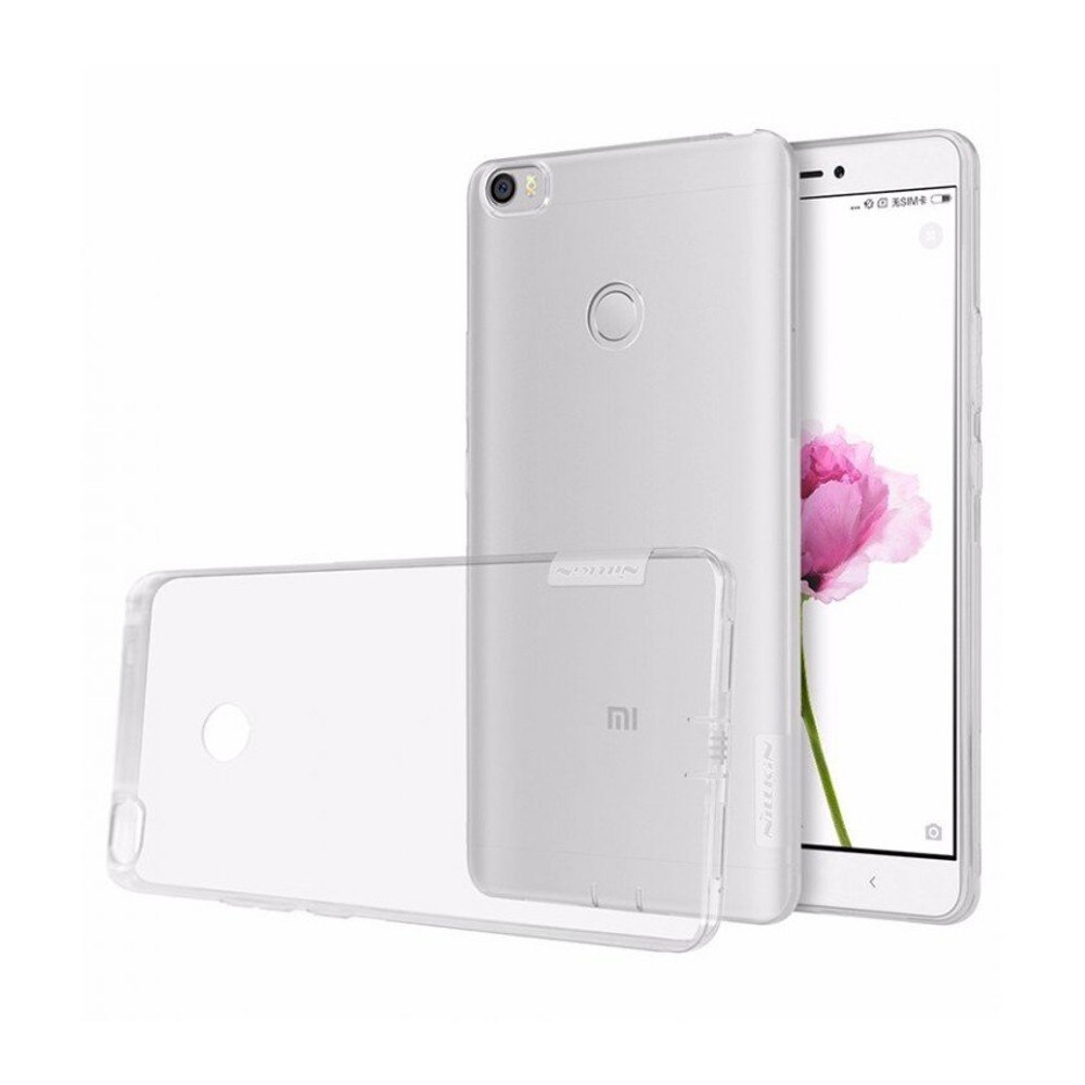 Capac protector din silicon Nillkin pentru Xiaomi Max, alb