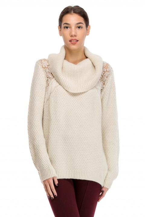 Pulover The Autumn Two 47, de dama, Lashez, Crem, 44