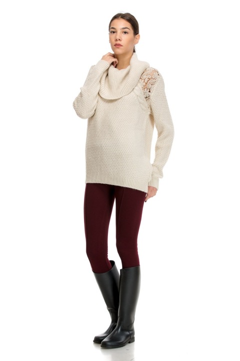 Pulover The Autumn Two 47, de dama, Lashez, Crem, 44