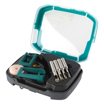 Set burghie diamantate Wolfcraft 8771000, diametre 5-6-8-10 mm, lungime activa 30 mm Set burghie diamantate Wolfcraft 8771000, diametre 5-6-8-10 mm, lungime activa 30 mm