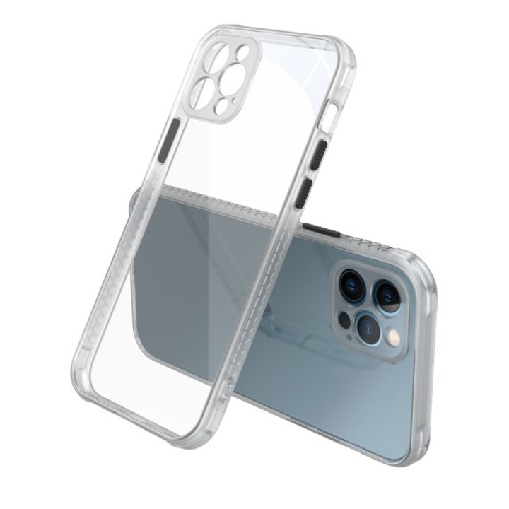 Удароустойчив Кейс за Apple iPhone 11 Pro, Camera Protection, Бял