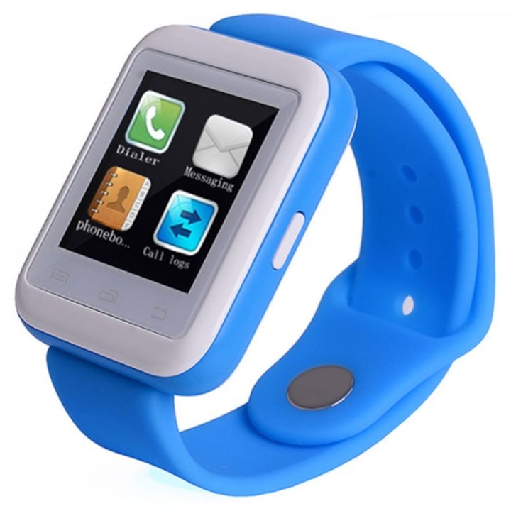 Часовник Smartwatch iUni U900i, Bluetooth, Син