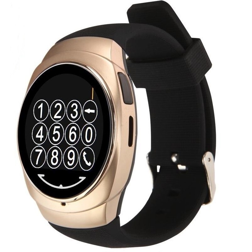 Ceas Smartwatch iUni O100, BT, LCD 1.3 Inch, Camera, Gold
