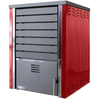 Centrala pe lemne, carbune si bricheti Fornello Sauna, 30 KW, echipata cu pompa de circulare, 89.2x73.2x63.9 cm