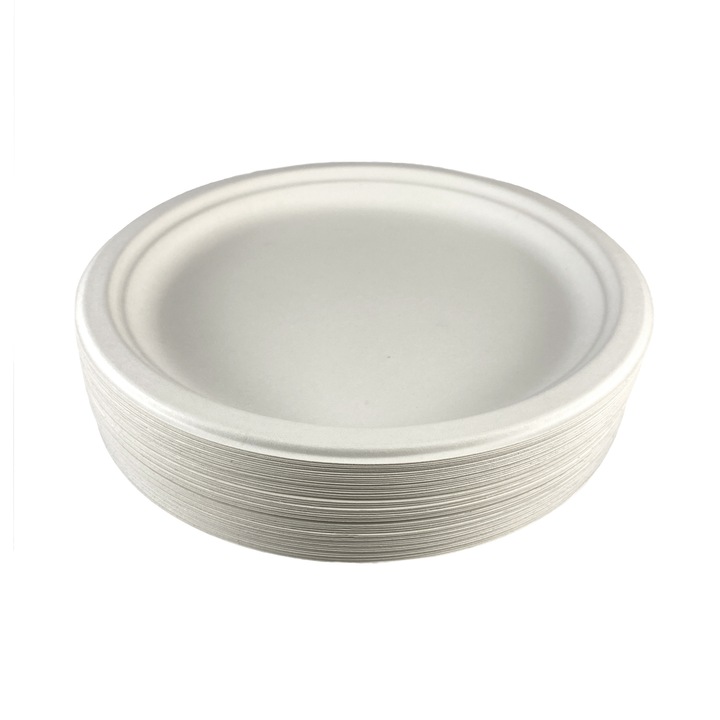 Set 50 bucati, farfurie Bio, 23 cm