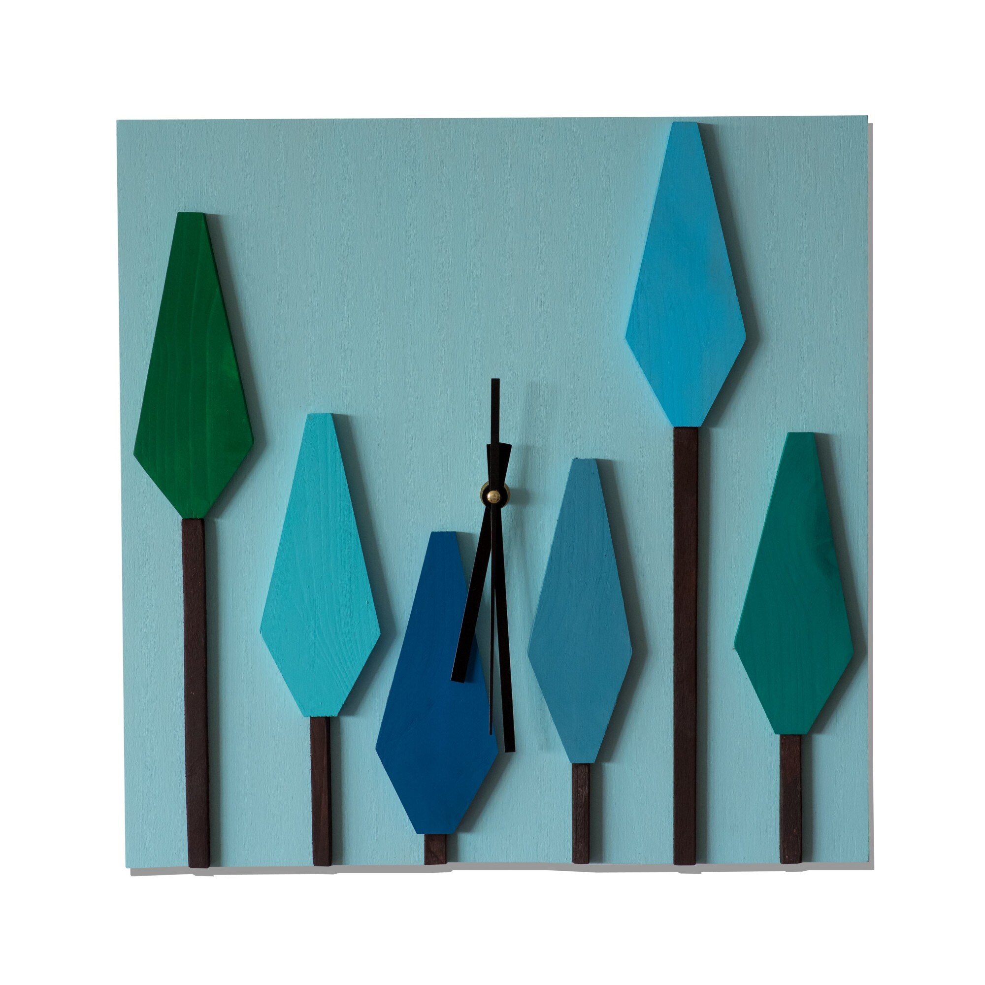 Ceas de bucatarie nuante bleu