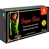Super Slim, slabire naturala, 30 comprimate