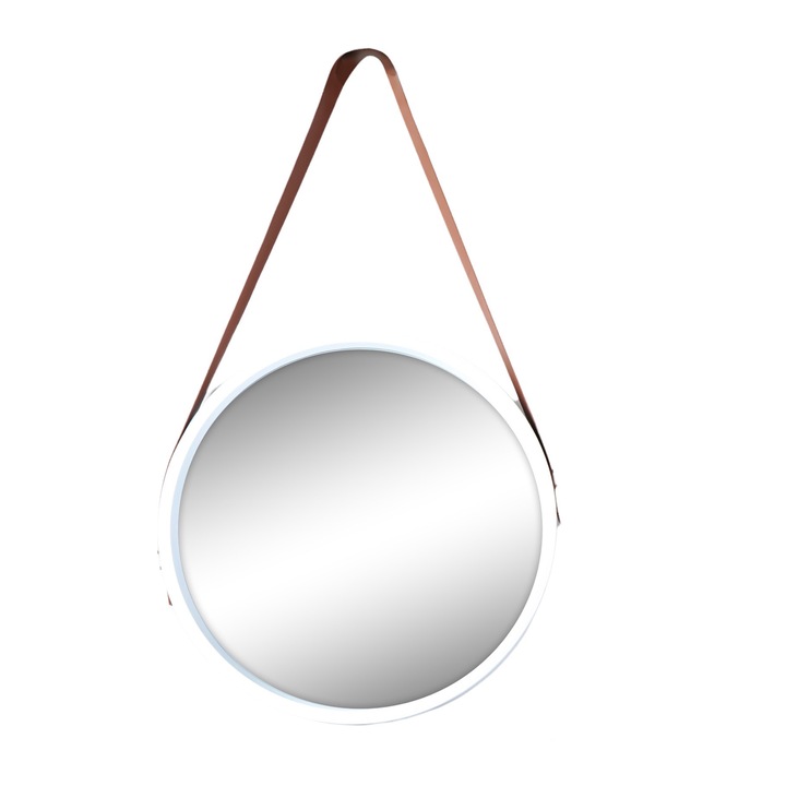 Oglinda decorativa 6075, rotunda, 50 x 50 x 7 cm