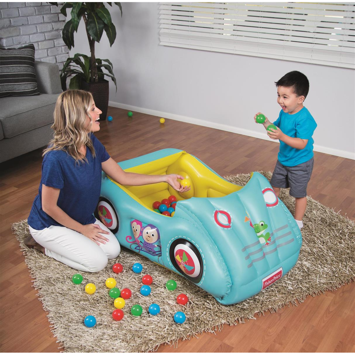 Fisher price car ball 2024 pit