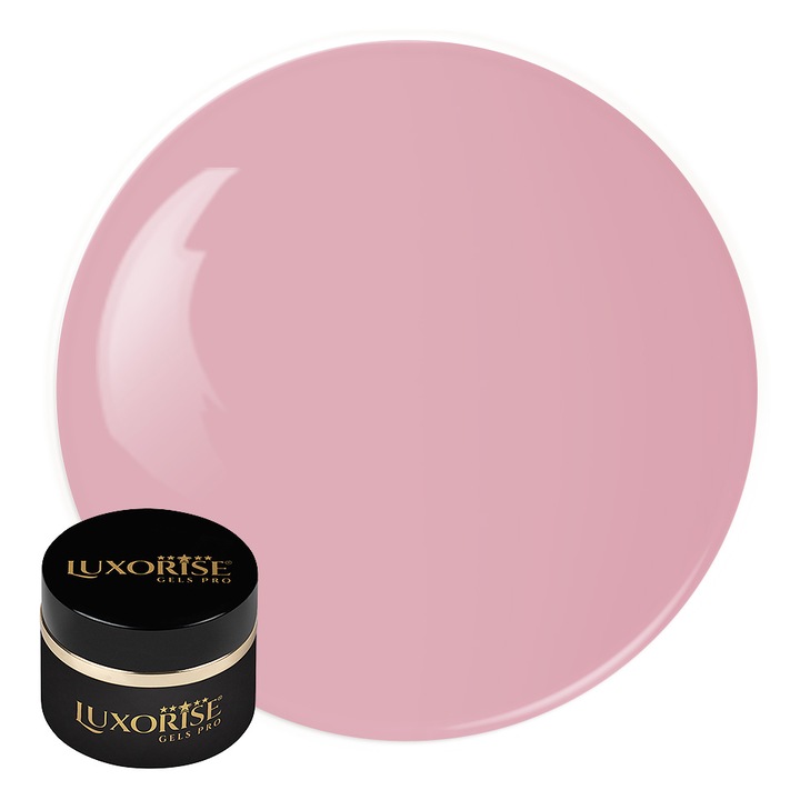 Gel UV Constructie Unghii RevoFlex LUXORISE 50ml, Pink