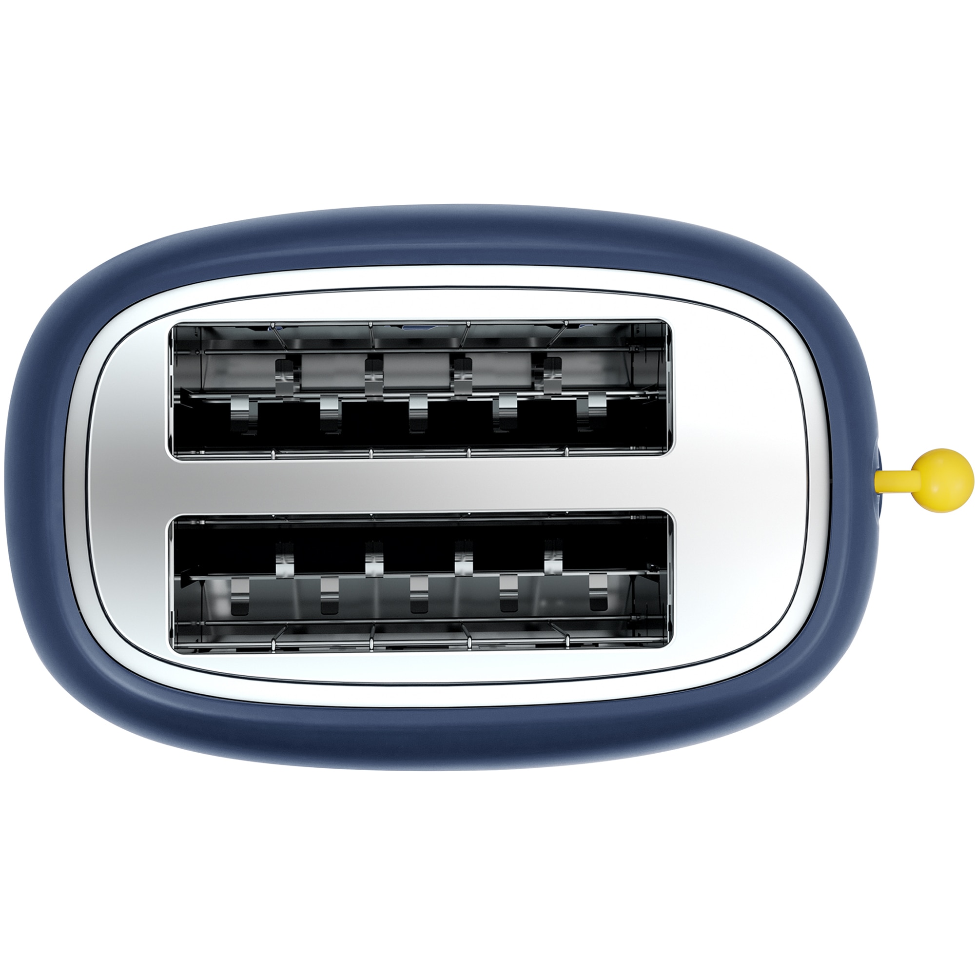 Тостер Comfee Monster Chef MTRP2L18W2, 950W, 7 степени на препичане, Син/Жълт eMAG.bg