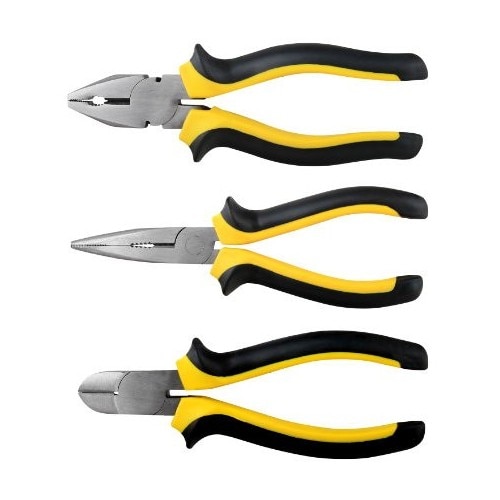 Patenti Galben-Negru (3 buc/set) Buildxell - Lungime: 160 mm