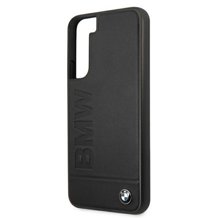 Husa pentru Samsung S22 Plus, BMW, BMHCS22MSLLBK, Signature logo Imprint Collection, Negru