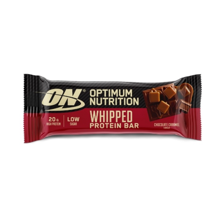 Baton proteic, Optimum Nutrition Whipped Bar Chocolate Caramel 60 g