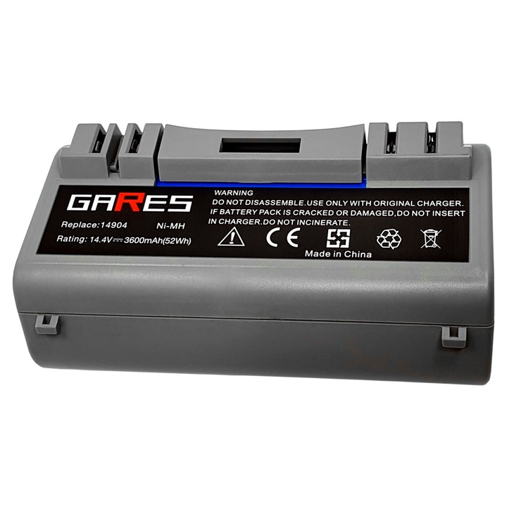 Baterie Gares 14,4V 3,6Ah Compatibil ACC263 14904 34001 38504 iRobot Scooba 300 330 340 350 380 385 390 590 5900 5920