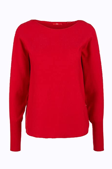 Bluza dama, s.Oliver, Poliester, Rosu, 36