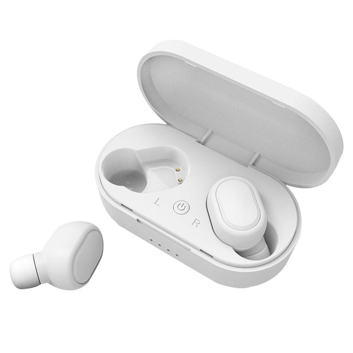 SIKS TWSM1 Bluetooth fülhallgató, fehér