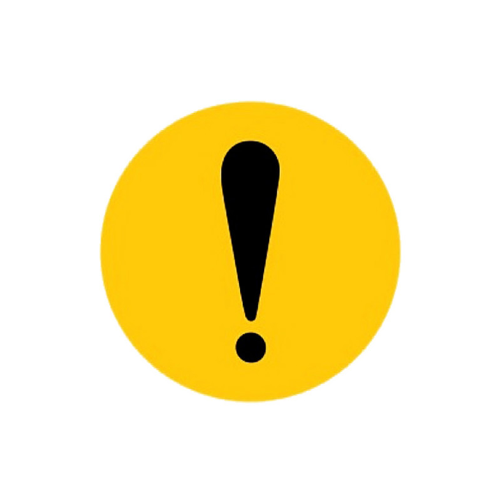 Autocolant Semn incepator de exterior 19 cm