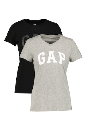 provoke dead aspect GAP, Set de tricouri de bumbac cu imprimeu logo - 2 piese - eMAG.ro