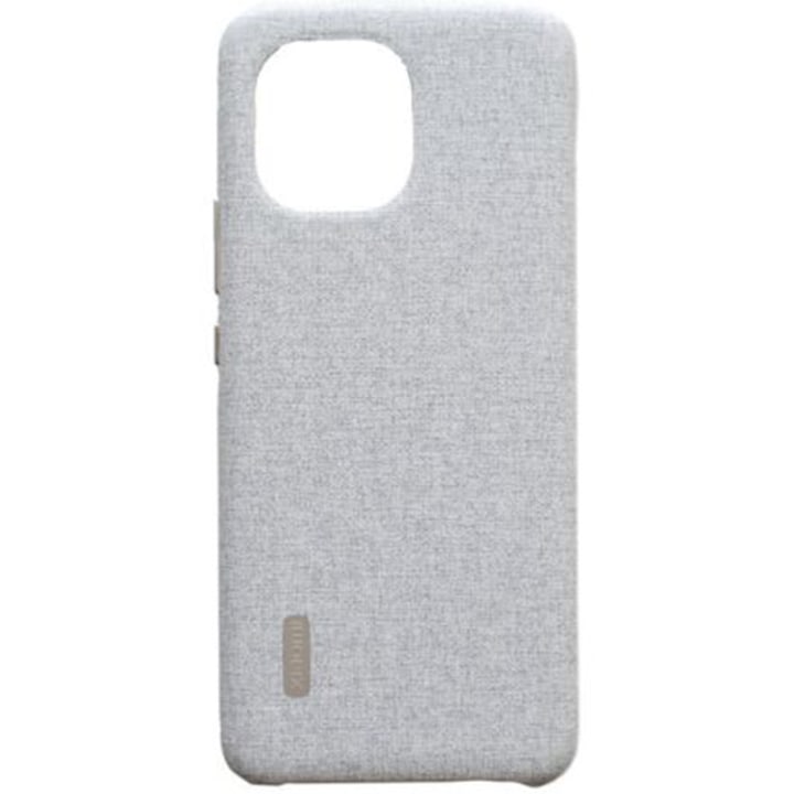 Калъф за телефон Xiaomi Vegan Leather, за Xiaomi Mi 11, сив