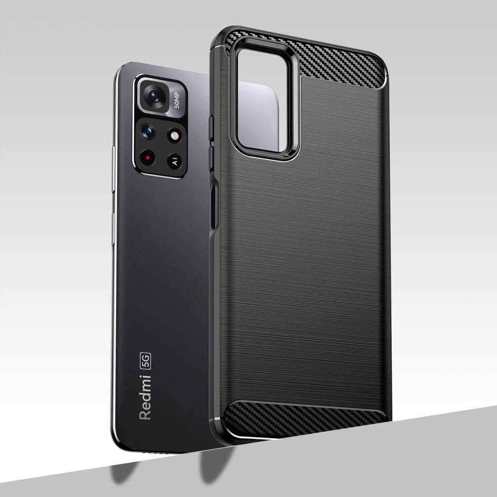 Husa pentru Xiaomi Redmi Note 11 / Note 11s tpu carbon black