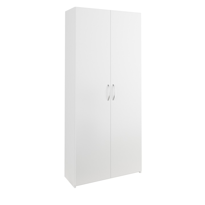 Gardróbszekrény B80-2D 2 ajtós - fehér