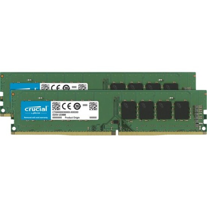 Memorie RAM Crucial, CT2K32G4DFD832A, DDR4, 64 GB, 3200MHz, CL22