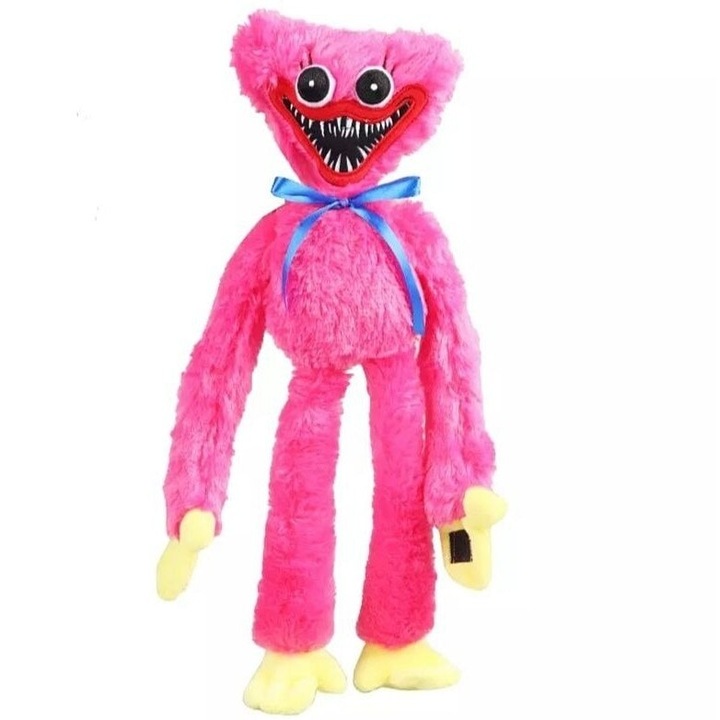 Плюшена играчка Kissy Missy Huggy Wuggy Doll, Розов, 40 см