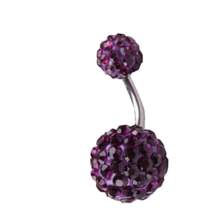 Piercing inox, Sic Moda, mm, Violet