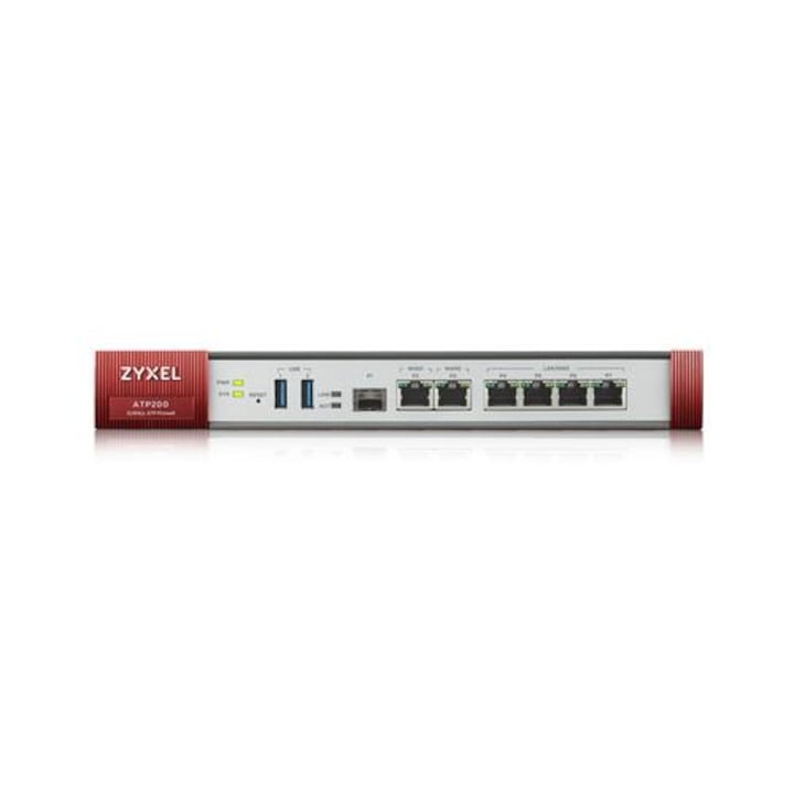 Vezeték nélküli router Zyxel ATP200 Firewall 10/100/1000, 4x LAN, 2x WAN
