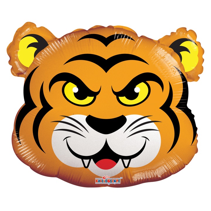 Balon Folie Mini-Figurina Cap Tigru aer 35cm, 35001-14