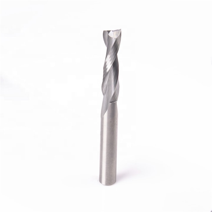 Bit frezare CNC cu 2 dinti d3.175x12xD3.175xL38mm, spiral, din carbura de tungsten