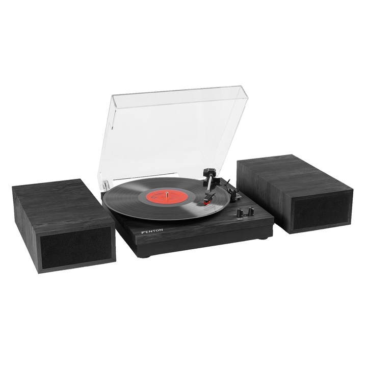 Пикап комплект с високоговорители, 2x50W, Bluetooth, черен/сив, Fenton RP165B