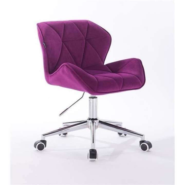 HR111K Fukszia modern velúr szék