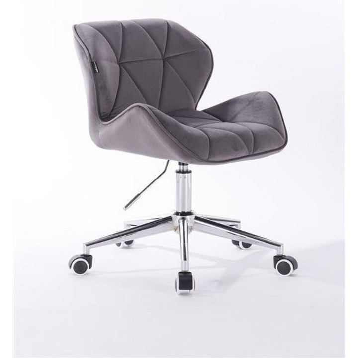 HR111K Grafit modern velúr szék