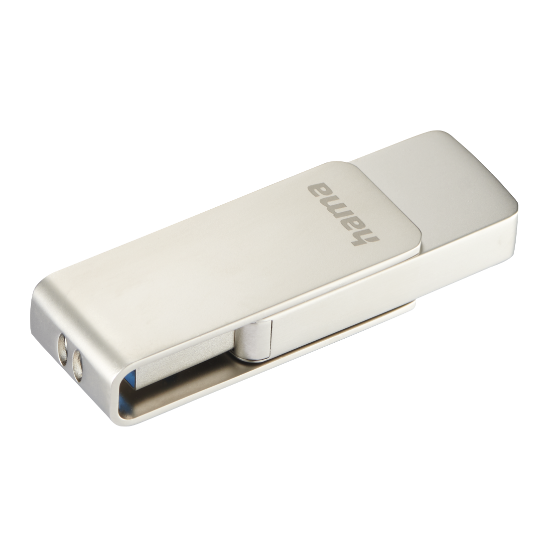 Memorie USB Hama Rotate Pro, USB 3.0, 256 GB, 90 MB/s, Argintiu