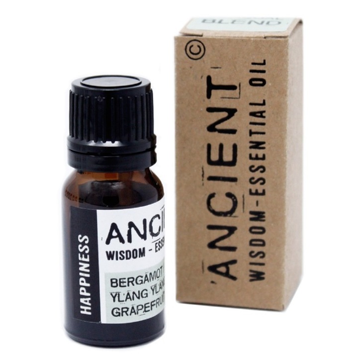 Amestec de uleiuri esentiale Happiness, Ancient Wisdom Premium, 10ml