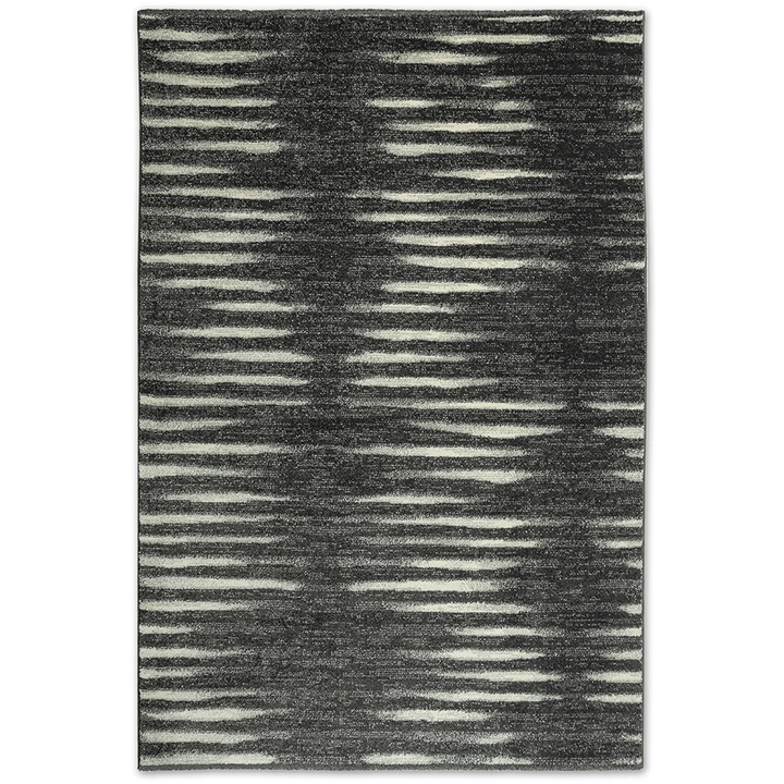 Covor Carpeta sintetic, Colectia Matrix 5931-1-16844, 80 x 150 cm, negru, modern