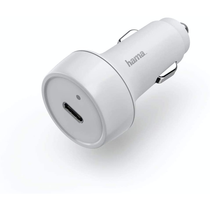 Samsung Galaxy S8 autós töltő, fehér, C típusú, 3A