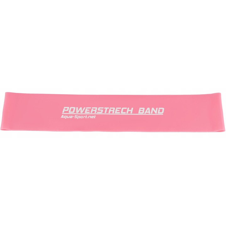 Banda elastica Aqua-Sport Powerstrech Mini Band, Coral, 0,5 mm Light