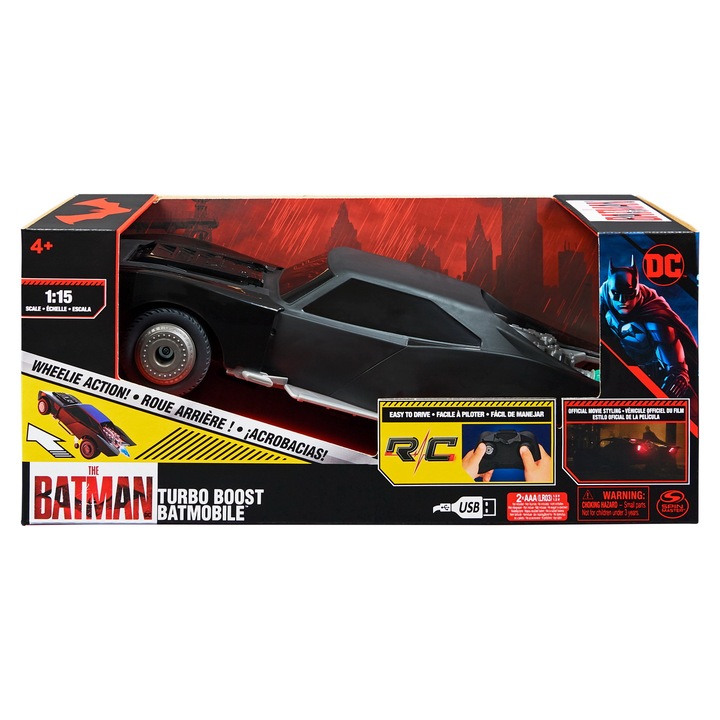 Masinuta RC Batman - Turbo Boost, 1:15