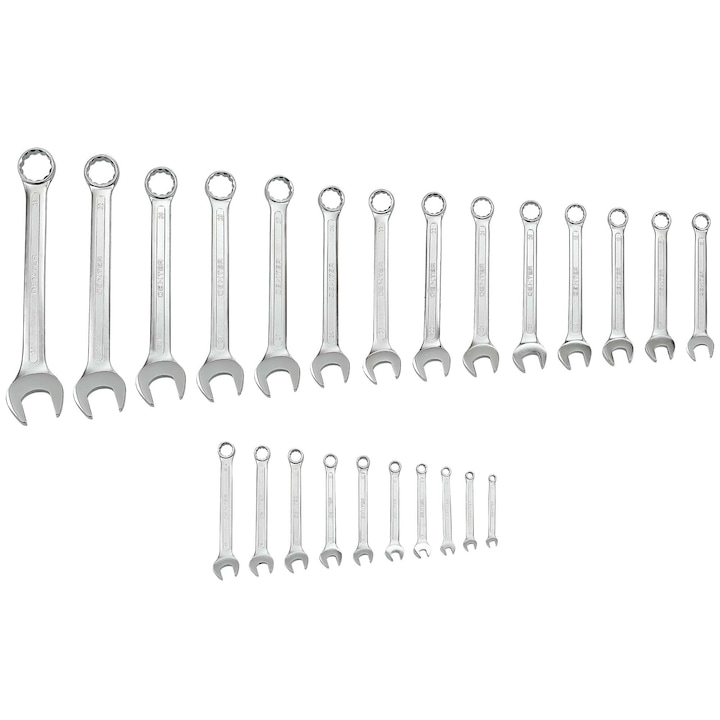 Set 24 chei combinate Dexter, 6 - 36 mm, crom-vanadiu